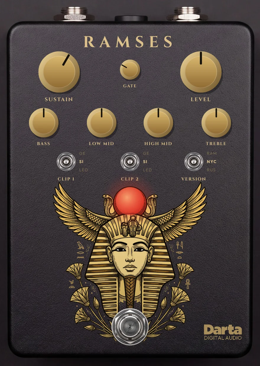 Ramses - fuzz pedal plugin by Darta Digital Audio