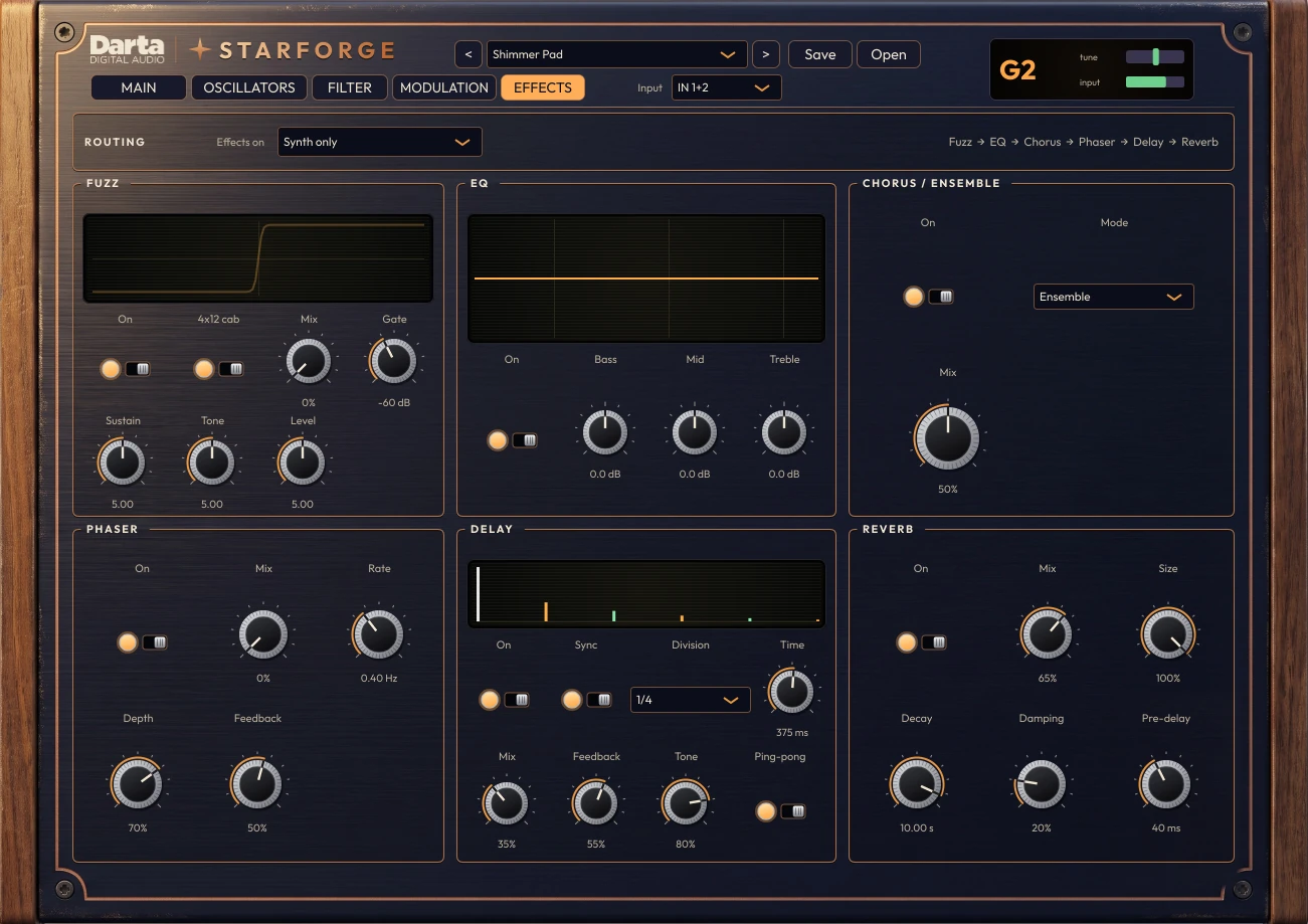 Starforge - EFFECTS