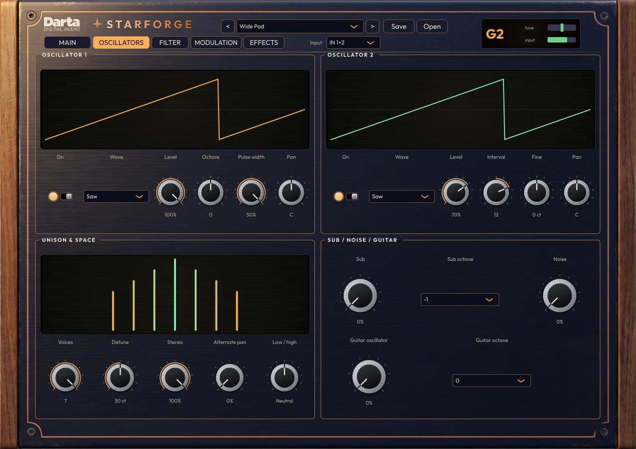 Starforge - OSCILLATORS